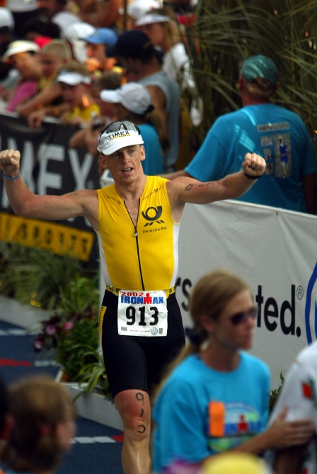 glücklicher Finisher Peter Kneip