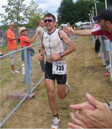 Christian Schindlatz bei der Quelle Challenge 2005 in Roth